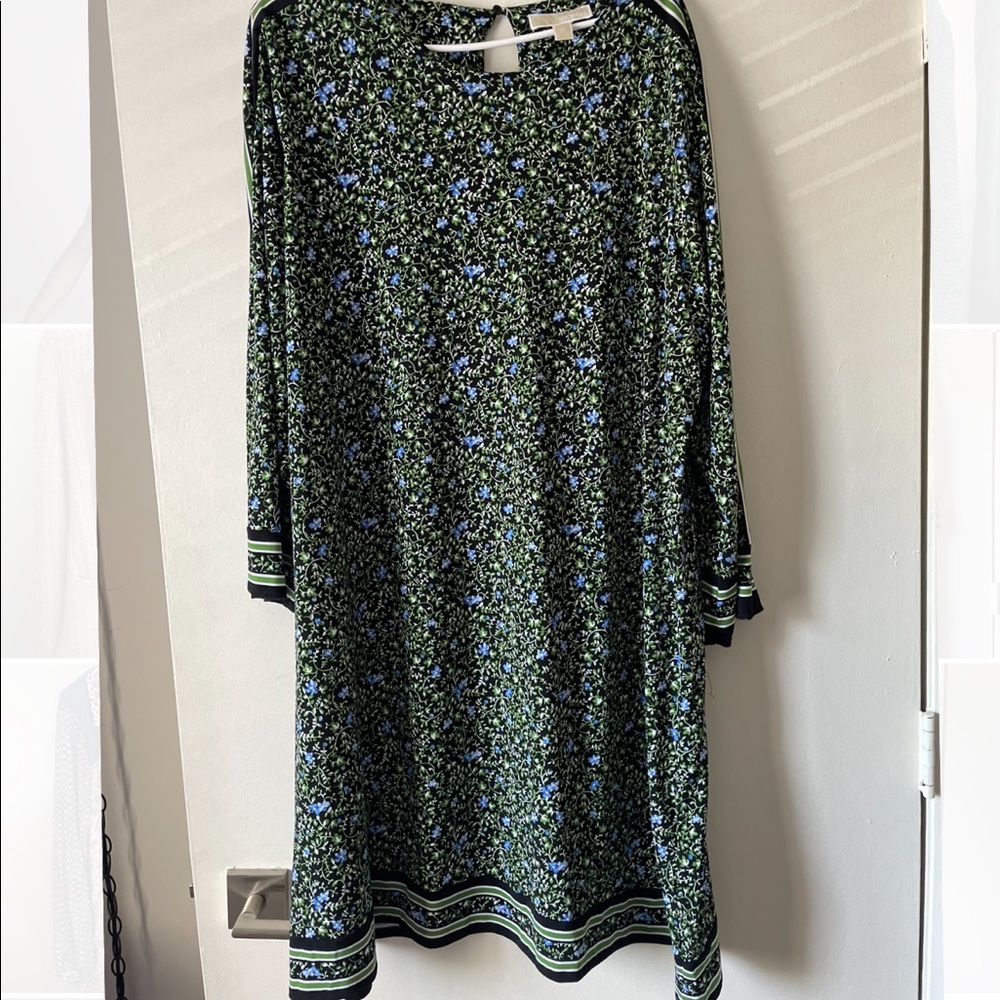 Michael Kors Floral Midi Dress